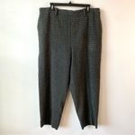 Vince  Check Plaid‎ Wool Cashmere Easy Pull On Pants 1X Photo 4