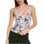 Nwt Free People FP Movement Never Better Long Tank Mystic Floral Combo Size S White Photo 10