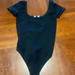 36.5 ANWND Black Ribbed Bodysuit Photo 0