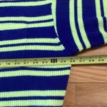 American Vintage  WOMEN'S JUMPER RAXOW PURPLE/YELLOW M/L Photo 6