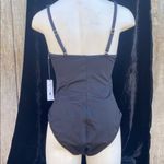 Shade & Shore NWT  Black One-Piece Flattering Swimsuit Size Medium (8-10) Photo 2