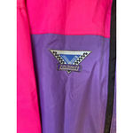 Vintage Fieldsheer Reflex Rainguard Motorcycle Jacket Pink Purple Black XL Moto Photo 3