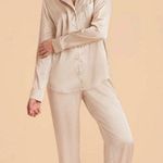 Birdy Grey  Jonny Long Sleeves And Pants Satin PJ Set Photo 0