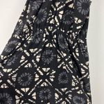 Madewell Starview Batik Grid Silk Cami Dress Racerback Black Size 4 EUC L1579 Photo 10