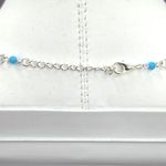 None Circle Silver Triple Chain‎ Link Dainty Fashion Jewelry Necklace JB2-44 Photo 1