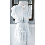 Love Shack Fancy Revolve*  Natasha Dress, Bedroom Blue Hand Dye, Size L NWT $395 Photo 9