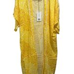 Revolve PLUSH Ultra Soft Kimono in Yellow Photo 1