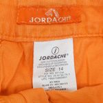 Jordache Vintage Y2K Orange Pleated Mini Skirt Photo 4