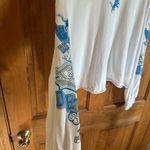 Detroit Lions Wear White Long Sleeve Shirt with Blue Graphics Size M Photo 4