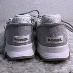 Sorel Women's White Kinetic Lace Up Trainer Sneaker Shoes US SZ 7 Photo 3