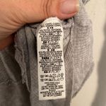 Free People We The Free Grey Waffle Knit Oversize Top Photo 6