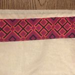 Tory Burch LARGE Dust Bag Cream/ the orange and pink pattern L 21”x W 22 “ Photo 1
