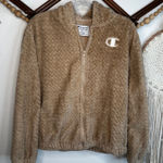 Champion Tan Sherpa Hooded Jacket Photo 0