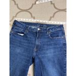 Old Navy  mid rise OG straight firethorn jeans, size 14 Photo 4