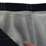 Brooks Brothers  Wool Blend A-Line Skirt Navy Size‎ 4 Career Preppy Academia Photo 7