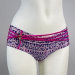 Elle NWT  Bikini Set Purple Floral Swimwear Size B80/L Photo 3