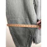 Miou Muse Womens OAKLYNN BARREL JEANS OLIVE Wide Leg Pants Medium Green Photo 5