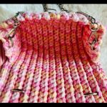 Handmade Peach Blossom Crossbody Bag Photo 7