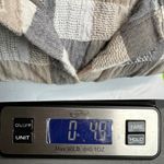 11.1. Thylo Plaid Peplum Gauzy Womens Top Small Chic Coastal Western Cowgirl Brown Photo 11