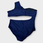 J.Crew NWT Cut Out One Piece Swimsuit Women’s Size 24 Navy Full Coverage Photo 7