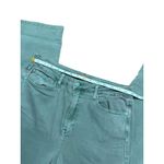 Judy Blue  Los Angeles Women's Size 11/30 Sea Green Wide Leg Jeans High Rise Photo 8