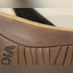 Vionic  Women's Kirra Thong Black Leather Sandals‎ Size 9 Photo 12