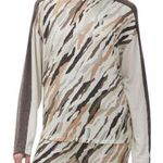 Anthropologie  Michael Stars Zephyr Beige Crewneck Pullover Sweater Size Medium Photo 0