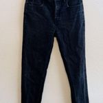 Alexander Wang x Denim Black Relaxed Skinny Jean Photo 1