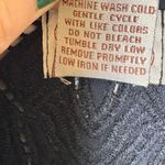 Eyelash Couture  Black Sheer Lace Back Boho Festival Fairycore Vest S Photo 4