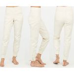 Spanx  Stretch Twill‎ Jogger Cream Ivory Size Medium Photo 1