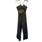 Free People CRVY Soul Ties One-Piece Denim Jumpsuit In Blues Traveler Size L Photo 3