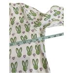 Roller Rabbit  Green Love Bunny Henley Pants Pajamas XXs Preppy Teen Photo 4