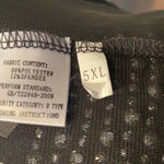 Women’s Sexy Black BodyCon Sheer Dress with Bodysuit 5XL Size 5X Photo 6