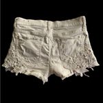 Express Jeans Embroidered Denim Shorts Size‎ 4 Photo 3