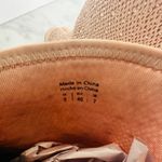 ALDO Sparkle Open Toe Stiletto Size 9 Sock Ankle Bootie Gold Nude Rhinestone Photo 4