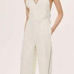 Topshop sleeveless pinstripe jumpsuit. Size 0 Photo 4