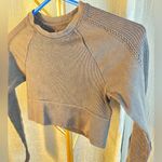 Aerie  Offline Big Chill Long Sleeve in Black Size Small Photo 5