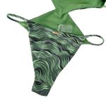 Cult Gaia  Camari Cutout One Piece Swimsuit in Size XS Saltation Basil Multi Photo 8