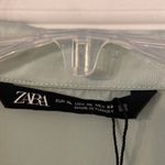 ZARA shirt with long sleeve silky feeling see all pictures brand new with tag Photo 2