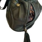 B Makowsky B. Makowsky Abby Black Leather Tote EUC Photo 1