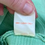 Torn By Ronny Kobo  Green Ribbed One Shoulder Bodycon Mini Dress Size S Photo 5