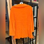 J.Crew  terry swimsuit coverup top hooded v-neck pockets long sleeve towel tunic Photo 1