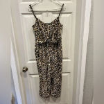 Candie's  Cheetah Print Spaghetti Strap Jumper‎ size XL Photo 1