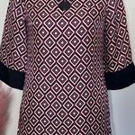 Shoshanna nwt // silk geometric beaded jewel dress Photo 0