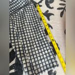 AYR  Mohair Wool Houndstooth print‎ White and Navy Coat Size Large Photo 9