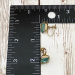 Vintage CORO Signed Aquamarine Screw Photo 9