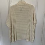 Chico's Chico’s Black Label Cream Buckle Poncho S/M Photo 1