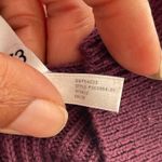 Athleta  | Burgundy Rest Day Asymmetrical Hem Knit Sweater Sz M Photo 11