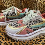 blowfish New  Malibu Leopard Print Sneakers with Gold and Pink Accents Photo 0