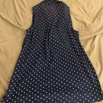 Aeropostale Women's Navy and Blue Collared Tank Top Photo 2